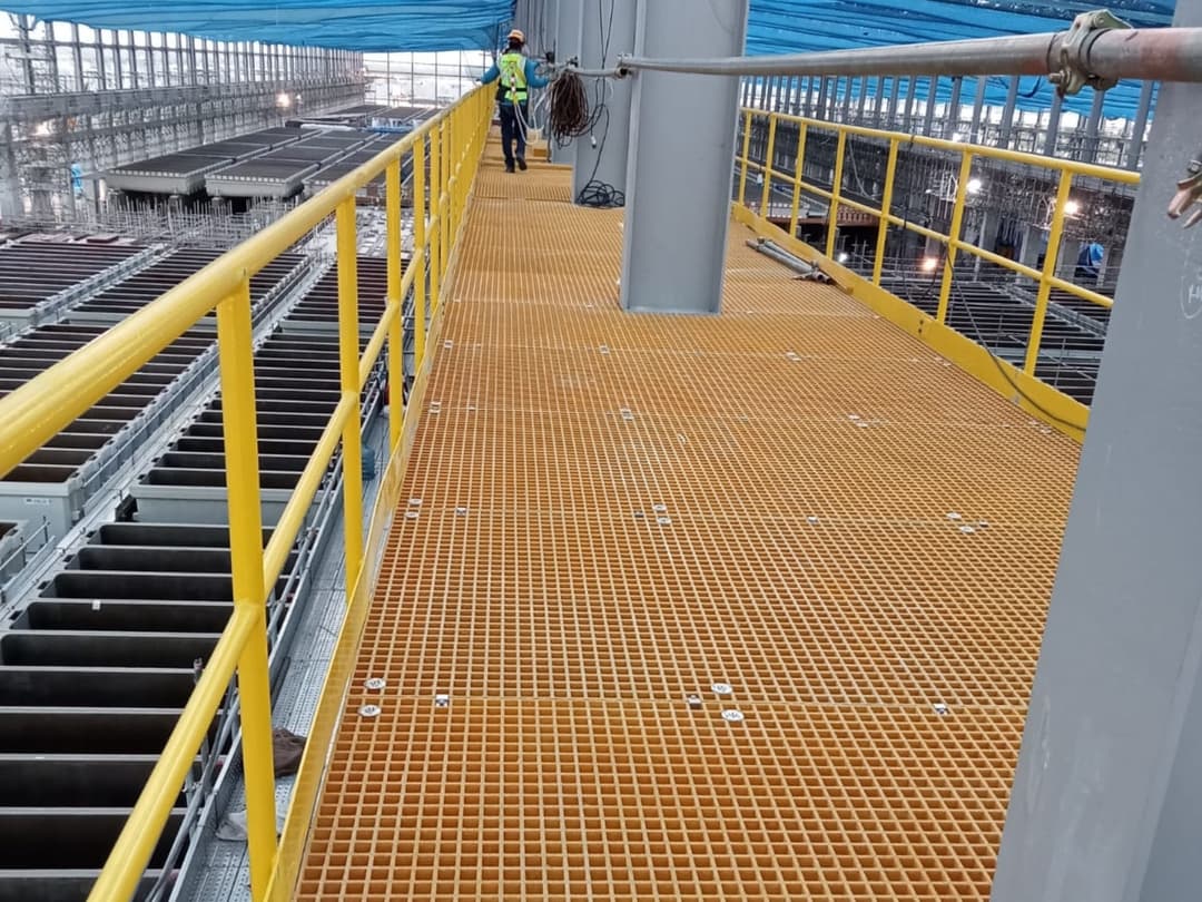 FRP Grating Application